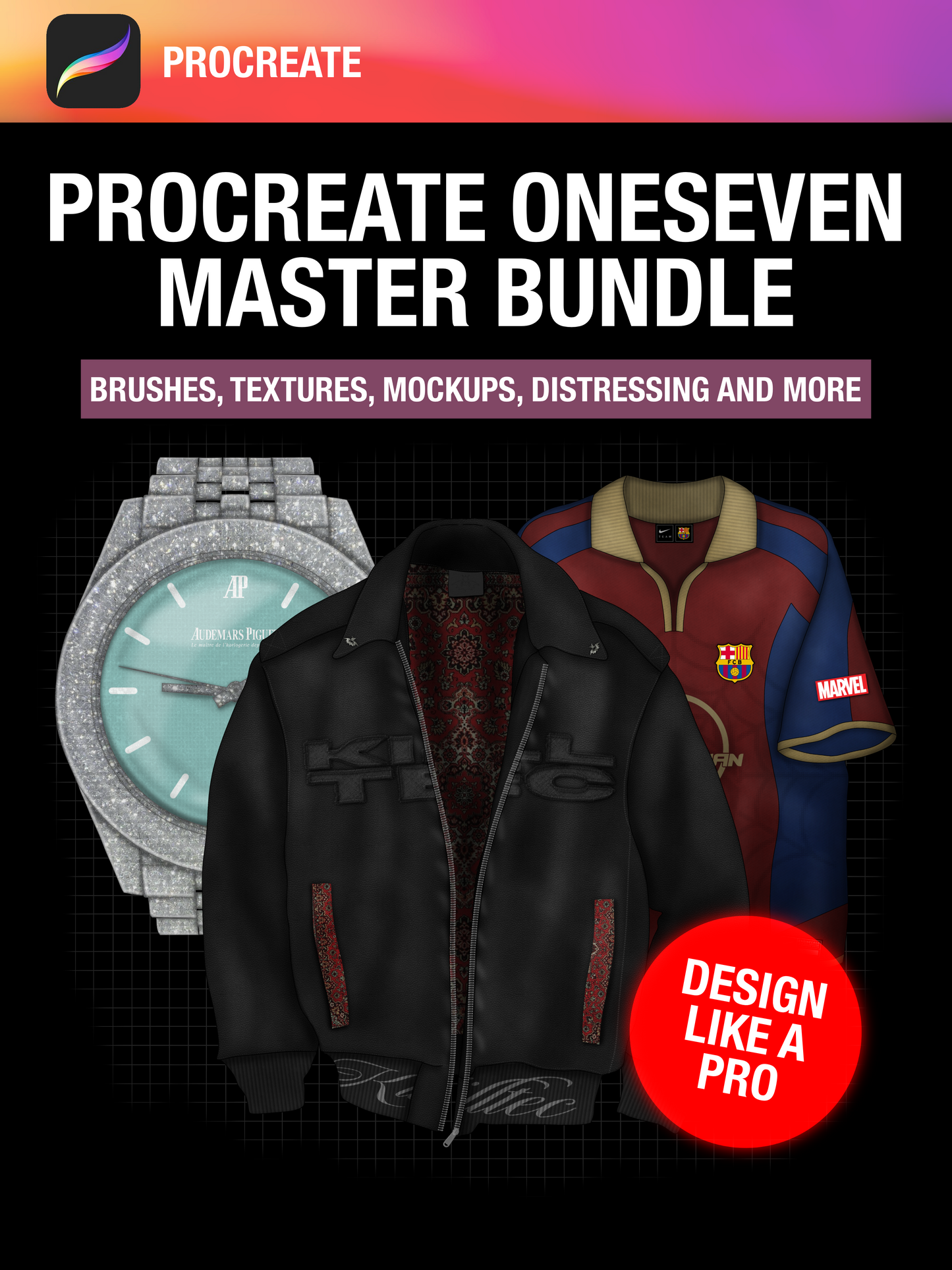 ONESEVEN MASTER BUNDLE (+100 brushes)